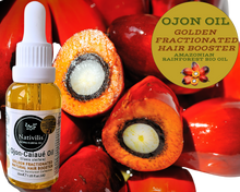 Load image into Gallery viewer, Nativilis Ojon Caiaue GOLDEN FRACTIONATED Oil - (Elaeis oleifera) NATURAL HAIR SKIN BOOSTER Rainforest Virgin Oil - revitalizes damaged follicles helps effective hair growth volumize and get tame frizz – Copaiba