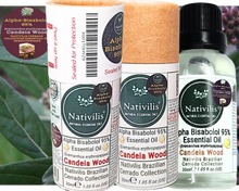 Load image into Gallery viewer, Products Nativilis Candeia Essential Oil Natural Alpha Bisabolol 95% (Eremanthus erythropappus) - Sesquiterpene – Vegan - Antibacterial Anti-inflammatory - Skin-Smoothing - Wound Healing Nociceptive Properties