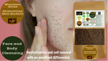 Load image into Gallery viewer, Nativilis Murumuru Scrub 150 Grams (Astrocaryum murumuru) Amazonian Rainforest Collection - 100% natural exfoliating agent improves blood circulation stimulating skin surface - removes dead skin cells - Copaiba 150G