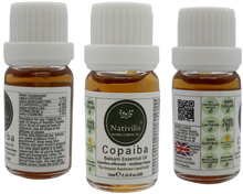 Load image into Gallery viewer, Nativilis Natural Rainforest Oils - Combo Murumuru and Copaiba Balsam Essential Oil