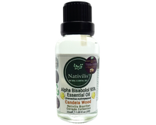 Load image into Gallery viewer, Nativilis Candeia Essential Oil Natural Alpha Bisabolol 95% (Eremanthus erythropappus) - Sesquiterpene – Vegan - Antibacterial Anti-inflammatory - Skin-Smoothing - Wound Healing Nociceptive Properties - Copaiba