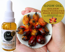 Load image into Gallery viewer, Nativilis Ojon Caiaue GOLDEN FRACTIONATED Oil - (Elaeis oleifera) NATURAL HAIR SKIN BOOSTER Rainforest Virgin Oil - revitalizes damaged follicles helps effective hair growth volumize and get tame frizz – Copaiba