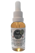 Load image into Gallery viewer, Nativilis Jambu Spilanthol Golden Amazonian Bioactive Oil - Spilanthes Acmella Oleracea Extract - High Viscosity - Better Skin Penetration 100% Natural Botox Alternative - Relax facial muscles reduce wrinkles antioxidant properties Copaiba - 30 ml
