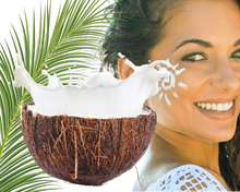 Load image into Gallery viewer, Nativilis Organic Coconut Oil 1L (Cocos Nucifera) - Extra Virgin, Raw, Cold Pressed, Pro Derma, Moisturizer Skin Hair, Vegan, 100% Natural, Ethically Sourced, Copaiba Properties, 1000ml Glass Jar (1L)