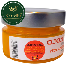 Load image into Gallery viewer, Nativilis Ojon Oil Gel - (Elaeis oleifera) NATURAL HAIR SKIN BOOSTER Rainforest Virgin Oil - revitalizes damaged follicles helps effective hair growth volumize and get tame frizz – Copaiba