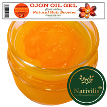 Load image into Gallery viewer, Nativilis Ojon Oil Gel - (Elaeis oleifera) NATURAL HAIR SKIN BOOSTER Rainforest Virgin Oil - revitalizes damaged follicles helps effective hair growth volumize and get tame frizz – Copaiba