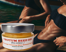 Load image into Gallery viewer, Nativilis Amazonian Urucum Seed Gel (Bixa orellana L.) Prolongs Tanning Skin Natural Glow - Ultraviolet Rays Protection properties – Brazilian Bio-Natural - Copaiba Benefits