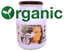 Load image into Gallery viewer, Nativilis Organic Coconut Oil 1L (Cocos Nucifera) - Extra Virgin, Raw, Cold Pressed, Pro Derma, Moisturizer Skin Hair, Vegan, 100% Natural, Ethically Sourced, Copaiba Properties, 1000ml Glass Jar (1L)