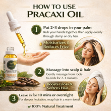 Load image into Gallery viewer, Pracaxi Oil – Pure Amazon Rainforest Hair Oil, Anti-Frizz Serum & Deep Hydration for Smooth, Shiny Hair & Scalp (30 ml)