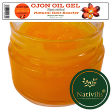Load image into Gallery viewer, Nativilis Ojon Oil Gel - (Elaeis oleifera) NATURAL HAIR SKIN BOOSTER Rainforest Virgin Oil - revitalizes damaged follicles helps effective hair growth volumize and get tame frizz – Copaiba