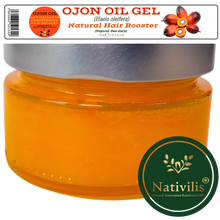 Load image into Gallery viewer, Nativilis Ojon Oil Gel - (Elaeis oleifera) NATURAL HAIR SKIN BOOSTER Rainforest Virgin Oil - revitalizes damaged follicles helps effective hair growth volumize and get tame frizz – Copaiba