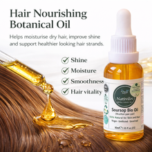 Load image into Gallery viewer, Nativilis Amazonian Soursop Graviola Guanabana Virgin Natural Bio Skin and Hair Oil (Annona muricata- Brazilian paw-paw)