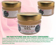 Load image into Gallery viewer, Nativilis Copaiba Gel (Copaifera officinalis) 100% Natural Multipurpose Gel Rosa damascena Face Skin Body Moisturizing Anti-aging