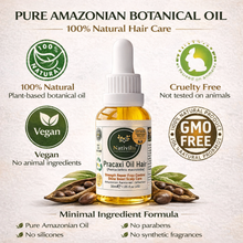 Load image into Gallery viewer, Pracaxi Oil – Pure Amazon Rainforest Hair Oil, Anti-Frizz Serum & Deep Hydration for Smooth, Shiny Hair & Scalp (30 ml)