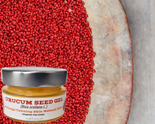 Load image into Gallery viewer, Nativilis Amazonian Urucum Seed Gel (Bixa orellana L.) Prolongs Tanning Skin Natural Glow - Ultraviolet Rays Protection properties – Brazilian Bio-Natural - Copaiba Benefits
