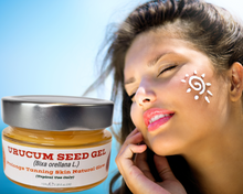 Load image into Gallery viewer, Nativilis Amazonian Urucum Seed Gel (Bixa orellana L.) Prolongs Tanning Skin Natural Glow - Ultraviolet Rays Protection properties – Brazilian Bio-Natural - Copaiba Benefits