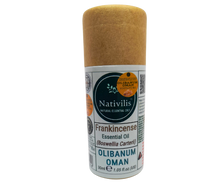 Load image into Gallery viewer, Nativilis Frankincense Carterii Olibanum Oil Oman (Boswellia Carterii ) - natural anti-acne anti-wrinkle improve oral hygiene prevent gum disease antibacterial properties - Copaiba properties 30ml