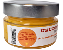 Load image into Gallery viewer, Nativilis Amazonian Urucum Seed Gel (Bixa orellana L.) Prolongs Tanning Skin Natural Glow - Ultraviolet Rays Protection properties – Brazilian Bio-Natural - Copaiba Benefits