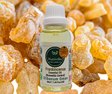 Load image into Gallery viewer, Nativilis Frankincense Carterii Olibanum Oil Oman (Boswellia Carterii ) - natural anti-acne anti-wrinkle improve oral hygiene prevent gum disease antibacterial properties - Copaiba properties 30ml Media 1 of 36