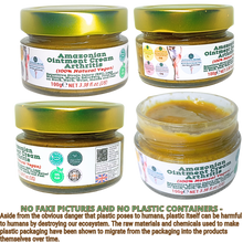 Load image into Gallery viewer, Nativilis Amazonian Ointment Cream for Arthritis, 100% Natural for Repetitive Strain Injury (RSI), Legs Massage, Muscle Recovery, Joint Relief on Back, Neck, Wrist, Hands and Feet 100g – Copaiba