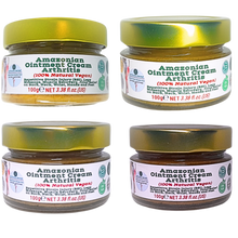 Load image into Gallery viewer, Nativilis Amazonian Ointment Cream for Arthritis, 100% Natural for Repetitive Strain Injury (RSI), Legs Massage, Muscle Recovery, Joint Relief on Back, Neck, Wrist, Hands and Feet 100g – Copaiba