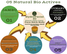 Load image into Gallery viewer, Nativilis HydraFacial 50 Natural Vegan Cream Face Neck Body - Jambu + Cumaru Concentrated + Cupuacu Butter + Pracaxi Oil + White Clay Day Night Anti-Aging Skincare Deep Hydration Moisturizing Copaiba