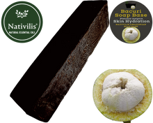 Load image into Gallery viewer, Nativilis Amazonian Soap Base 3KG - ANDIROBA 1KG - BACURI 1KG - BRAZIL NUT 1KG - Natural Vegan Emollient Face Skin Body Moisturises Cleanses No Chemicals Additives, Colours or Lauryl - Melt and Pour