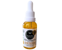 Load image into Gallery viewer, Nativilis Ojon Caiaue GOLDEN FRACTIONATED Oil - (Elaeis oleifera) NATURAL HAIR SKIN BOOSTER Rainforest Virgin Oil - revitalizes damaged follicles helps effective hair growth volumize and get tame frizz – Copaiba