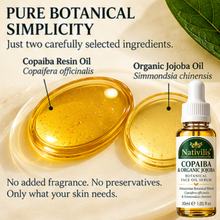 Load image into Gallery viewer, Nativilis Copaiba & Organic Golden Jojoba Botanical Face Oil Serum – 30ml