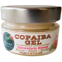Load image into Gallery viewer, Nativilis Copaiba Gel with Geranium Blend – 100% Natural Multipurpose Gel (Face, Skin, Body)