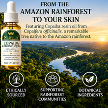 Load image into Gallery viewer, Nativilis Copaiba & Organic Golden Jojoba Botanical Face Oil Serum – 30ml