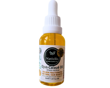 Load image into Gallery viewer, Nativilis Ojon Caiaue GOLDEN FRACTIONATED Oil - (Elaeis oleifera) NATURAL HAIR SKIN BOOSTER Rainforest Virgin Oil - revitalizes damaged follicles helps effective hair growth volumize and get tame frizz – Copaiba