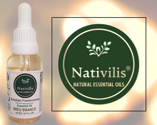 Load image into Gallery viewer, Nativilis Brazilian Frankincense - Breu Branco - Protium heptaphyllum - Amazonian natural oil Copaiba properties anti-inflammatory antiseptic analgesic soothing exfoliant for dry and oily skin - 30ml
