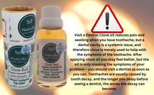 Load image into Gallery viewer, Nativilis Organic Clove Bud Essential Oil (Eugenia Caryophyllus) - natural pain reliever for toothache muscle pain - skin care - Copaiba properties 30ml