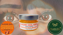 Load image into Gallery viewer, Nativilis Ojon Oil Gel - (Elaeis oleifera) NATURAL HAIR SKIN BOOSTER Rainforest Virgin Oil - revitalizes damaged follicles helps effective hair growth volumize and get tame frizz – Copaiba