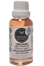Load image into Gallery viewer, Nativilis Oregano Organic Essential Oil 30 ml (Origanum vulgare) - antioxidant antifungal anti-inflammatory properties playing beneficial role in weight management and infection treatments - Copaiba Properties