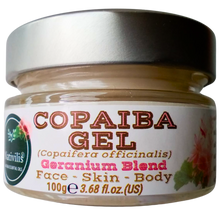 Load image into Gallery viewer, Nativilis Copaiba Gel with Geranium Blend – 100% Natural Multipurpose Gel (Face, Skin, Body)