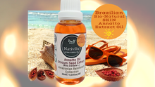 Load image into Gallery viewer, Nativilis Amazonian Urucum Seed Extract Annatto Oil 30 ml (Bixa orellana L.) Emolient for Suncream Lotion | Ultraviolet Rays Protection properties – Brazilian Bio-Natural Skin Tanning Oil - Copaiba Benefits