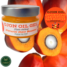 Load image into Gallery viewer, Nativilis Ojon Oil Gel - (Elaeis oleifera) NATURAL HAIR SKIN BOOSTER Rainforest Virgin Oil - revitalizes damaged follicles helps effective hair growth volumize and get tame frizz – Copaiba