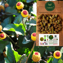 Load image into Gallery viewer, Nativilis Amazonian Jambu Flower 30g | Plant-Based Muscle Relaxing Sensation | Spilanthol-Rich | Dried Vegan Herb - (1.06 oz) US - Acmella Oleracea