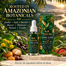 Load image into Gallery viewer, Nativilis Jambu Elixir Face Oil with 7 Amazonian Botanicals – 30ml