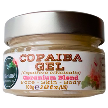 Load image into Gallery viewer, Nativilis Copaiba Gel with Geranium Blend – 100% Natural Multipurpose Gel (Face, Skin, Body)