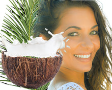 Load image into Gallery viewer, Nativilis Organic Coconut Oil 1L (Cocos Nucifera) - Extra Virgin, Raw, Cold Pressed, Pro Derma, Moisturizer Skin Hair, Vegan, 100% Natural, Ethically Sourced, Copaiba Properties, 1000ml Glass Jar (1L)