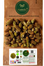 Load image into Gallery viewer, Nativilis Amazonian Jambu Flower 30g | Plant-Based Muscle Relaxing Sensation | Spilanthol-Rich | Dried Vegan Herb - (1.06 oz) US - Acmella Oleracea