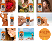 Load image into Gallery viewer, Nativilis Amazonian Urucum Seed Extract Annatto Oil 30 ml (Bixa orellana L.) Emolient for Suncream Lotion | Ultraviolet Rays Protection properties – Brazilian Bio-Natural Skin Tanning Oil - Copaiba Benefits