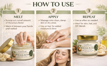 Load image into Gallery viewer, Nativilis Murumuru Butter Virgin Deodorized (Astrocaryum murumuru) Amazonian Rainforest Collection - Skin Hair Care Natural Moisturizer – Less frizzy hair - Won’t clog your pores – Copaiba properties