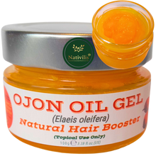 Load image into Gallery viewer, Nativilis Ojon Oil Gel - (Elaeis oleifera) NATURAL HAIR SKIN BOOSTER Rainforest Virgin Oil - revitalizes damaged follicles helps effective hair growth volumize and get tame frizz – Copaiba