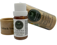 Load image into Gallery viewer, Nativilis Copaiba Balsam Essential Oil (10ml) - 100% Natural (Copaifera Officinalis ) (GC/MS Tested)