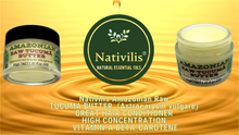 Load image into Gallery viewer, Nativilis Amazonian Raw TUCUMA BUTTER (Astrocaryum vulgare) – GREAT HAIR CONDITIONER - HIGH CONCENTRATION VITAMIN-A BETA-CAROTENE - SKIN and Hair Care - nourishing, moisturizing, antioxidant - Copaiba