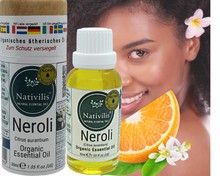 Load image into Gallery viewer, Nativilis Organic Neroli Essential Oil (Citrus aurantium) - 100% Natural - 30ml - (GC/MS Tested)